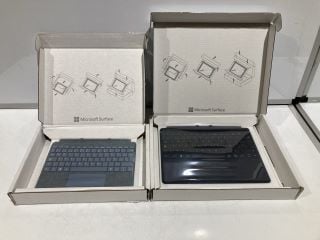 4 X MICROSOFT SURFACE KEYBOARDS, TO INCLUDE MODEL: QTN-00012