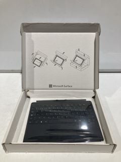 4 X MICROSOFT SURFACE KEYBOARDS, TO INCLUDE MODEL: QTN-00012