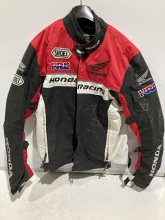 ITEMS TO INCLUDE MENS HONDA MOTORCYCLE JACKET XL,BLUNDSTONE AUSTRALIA BROWN MENS BOOTS SIZE 5