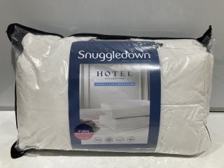 3 X SNUGGLEDOWN LUXURIOUS HOTEL COLLECTION SIDE SLEEPER PILLOWS