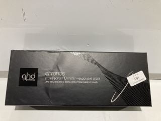 1 X GHD CHRONOS PROFESSIONAL HD MOTION RESPONSIVE STYLER ONE STROKE