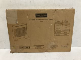 QTY OF ASSORTED ITEMS TO INCLUDE OXFORD RADIATOR COVER W78 X D19 X H81.4 CM