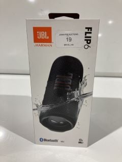 JBL FLIP 6 PORTABLE BLUETOOTH SPEAKER RRP £130