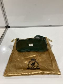 ITEMS INCLUDE BENJART DRAWSTRING BAG AND JW PEI WOMENS BAG