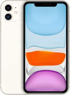 APPLE IPHONE 11 (128GB) 128GB SMARTPHONE (ORIGINAL RRP - £299) IN WHITE: MODEL NO MWM22ZD/A (BOXED WITH MANUFACTURE ACCESSORIES (NO PLUG)). NETWORK UNLOCKED [JPTB4547]