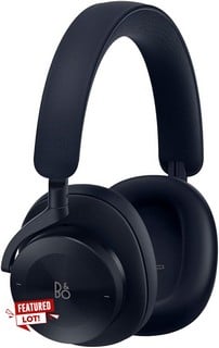 BANG & OLUFSEN BEOPLAY H95 WIRELESS HEADPHONES (ORIGINAL RRP - £639) IN NAVY: MODEL NO 1266116 (BOXED WITH MANUFACTURE ACCESSORIES & CHARGING CABLE, MINOR COSMETIC WEAR ON UNIT) [JPTB4543].