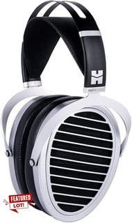 HIFIMAN ANANDA NANO WIRED HEADPHONES (ORIGINAL RRP - £469) IN BLACK & SILVER: MODEL NO 14471-2013 (BOXED WITH CABLES & TRAVEL CASE) [JPTB4436].