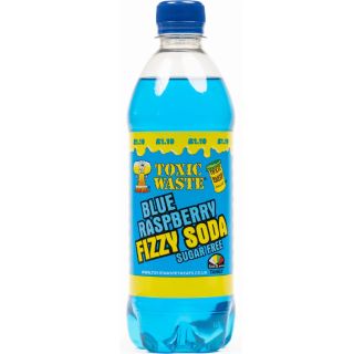 1 X PALLET OF TOXIC WASTE BLUE RASPBERRY FIZZY SODA (SUGAR FREE)