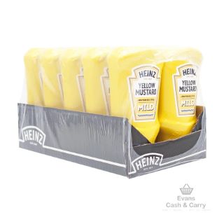 1 X PALLET OF HP BROWN SAUCE & HEINZ YELLOW MUSTARD, MILD