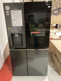 LG THINQ AMERICAN FRIDGE FREEZE GSXV91MCAE RRP £2302