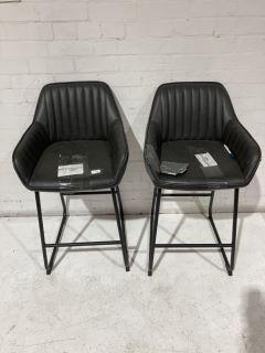 2 X JOHN LEWIS BROOKS BAR STOOL (003340469) RRP £171