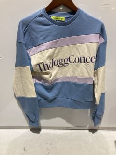 BOX OF WOMEN'S CLOTHES TO INCLUDE THEJOGGCONCEPT BLOCK SWEATSHIRT