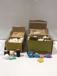 2 BOXES OF LUSH PRODUCTS