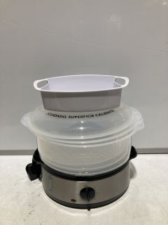 BOX OF KITCHENWARE TO INCLUDE SCHALLEN 9L FOOD STEAMER