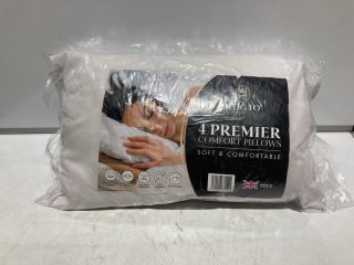 BOX OF PILLOWS TO INCLUDE REGIO PREMIER COMFORT PILLOWS