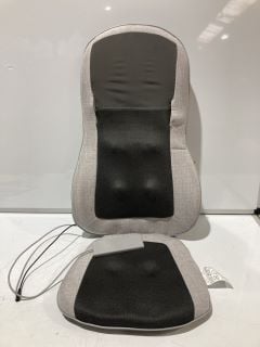 SHARPER IMAGE SMARTSENSE SHIATSU REALTOUCH MASSAGING CHAIR CUSHION RRP £150