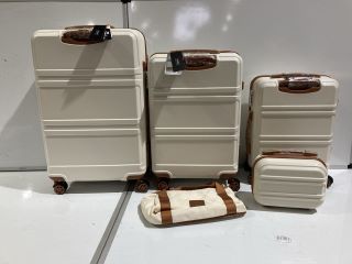 KONO FASHION HAND LUGGAGE IN CREAM