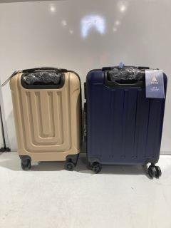 FLIGHT KNIGHT CABIN SUITCASE IN NAVYBLUE TO INCLUDE AVIO JETT CABIN SUITCASE IN NAVY