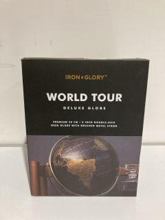 IRON & GLORY WORLD TOUR DELUXE GLOBE 20CM RRP £50