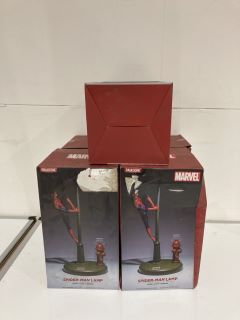 BOX OF MARVEL SPIDERMAN LAMP USB POWERED LED