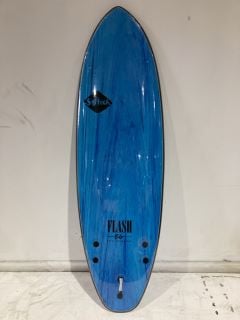 ERIC GEISSELMAN FLASH SOFTECH SURFBOARD 5"7 AQUA MARBLE RRP £305