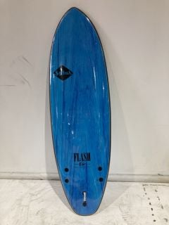 ERIC GEISSELMAN FLASH SOFTECH SURFBOARD 5"0 AQUA MARBLE RRP £296