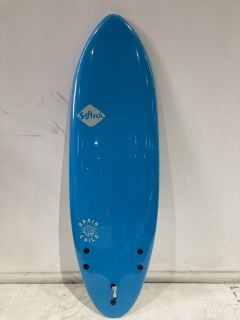 BRAINCHILD FCS SOFTECH SURFBOARD 5"8 BLUE RRP £249