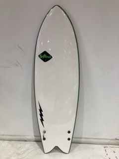 KYUSS FISH SOFTECH SURFBOARD 5"8 CHECKERED RRP £249