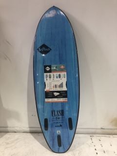 ERIC GEISSELMAN FLASH SOFTECH SURFBOARD 5"7 AQUA MARBLE RRP £305