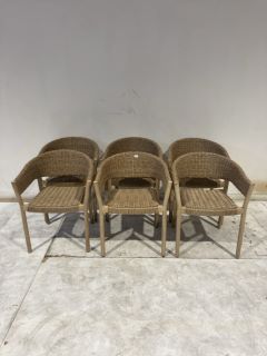 6 X JOHN LEWIS BURFORD DINING CHAIRS RRP £399.99