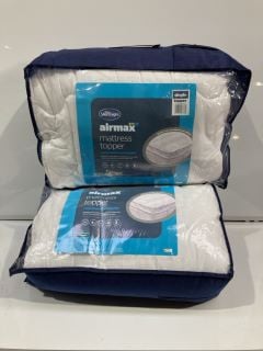 A BOX TO INCLUDE SILENTNIGHT AIRMAX 800 MATTRESS TOPPER