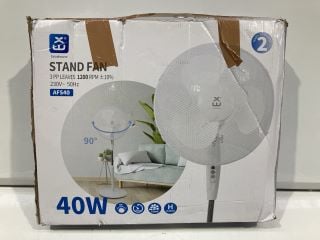 2X EXTRA HOUSE STANDING FLOOR FAN 40 WATTS