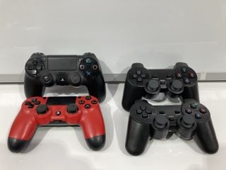 2X PS4 CONTROLLERS TO INCLUDE OTHER CONTROLLERS