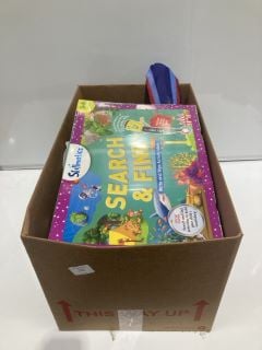 A BOX TO INCLUDE SEARCH AND FIND PUZZLE