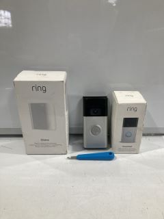 BOX OF ITEMS TO INCLUDE RING DOORBELL RRP £99