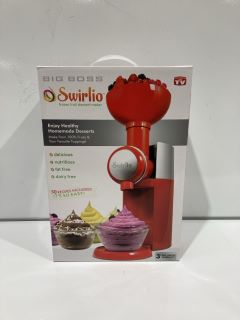 2 X SWIRLO FROZEN FRUIT DESSERT MAKER