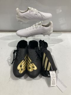 2 X SHOES INCLUDING PUMA KING ULTIMATE WHITE SIZE 7.5 TOTAL RRP £220