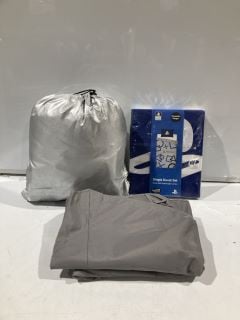 BOX OF ITEMS TO INCLUDE PLAYSTATION REVERSIBLE DESIGN SINGLE DUVET SET