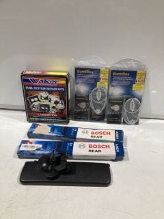 BOX OF ITEMS TO INCLUDE BOSCH REAR WINDOW WIPER