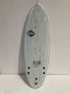 SOFTECH FLASH 5FT 7 FOAM SURFBOARD WHITE MARBLE RRP £330