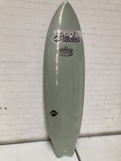 SOFTECH THE TRIPLET 6FT3 PALM SURFBOARD RRP £408