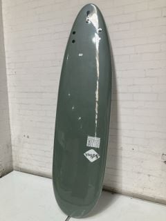 SOFTECH BOMBER SOFT SURFBOARD 6FT10 FCS II SMOKE GREEN/WHITE RRP £439.95