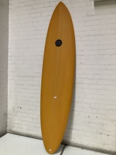 MALUKU 7FT 10 JOYSTICK SAND SURFBOARD YELLOW/WHITE RRP £675