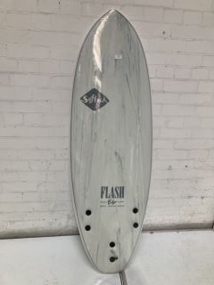 SOFTECH ERIC GEISELMAN FLASH 5FT SURFBOARD WHITE MARBLE RRP £329.95