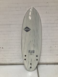 SOFTECH ERIC GEISELMAN FLASH SOFT 5FT SURFBOARD WHITE MARBLE RRP £329.95