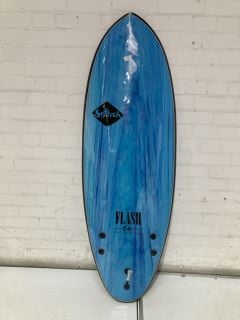 SOFTECH ERIC GEISELMAN FLASH SOFT 5FT SURFBOARD AQUA MARBLE RRP £319.95