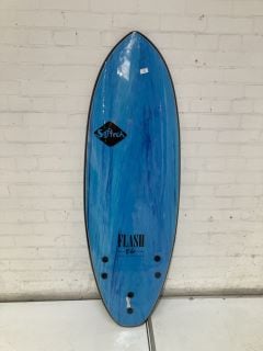 SOFTECH ERIC GEISELMAN FLASH SOFT 5FT SURFBOARD AQUA MARBLE RRP £319.95