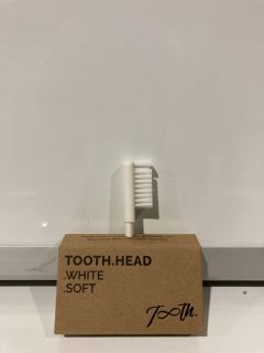 1 X BOX OF ITEMS TO INCLUDE TOOTH ECO BRUSH HEADS AND HANDLE