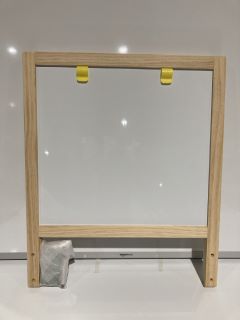 3 X CASDON  WOODEN DOUBLE SIDED WHITE / BLACK BOARD TOTAL RRP £120