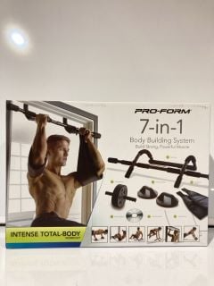 3 X PRO FORM  7 IN 1 BODY BUILDING SYSTEM TOTAL RRP £90